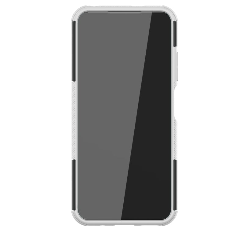 For Xiaomi Redmi Note 10 5G Tire Texture Shockproof TPU+PC Protective Case with Holder