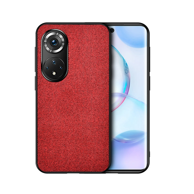 For Honor 50 Shockproof Cloth Texture PC+ TPU Protective Case