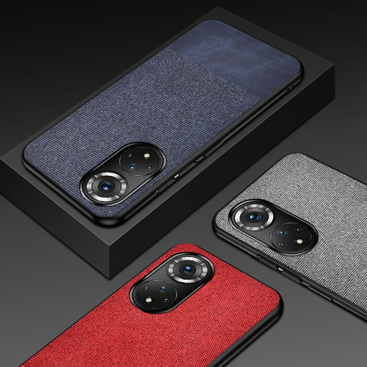 For Honor 50 Shockproof Cloth Texture PC+ TPU Protective Case