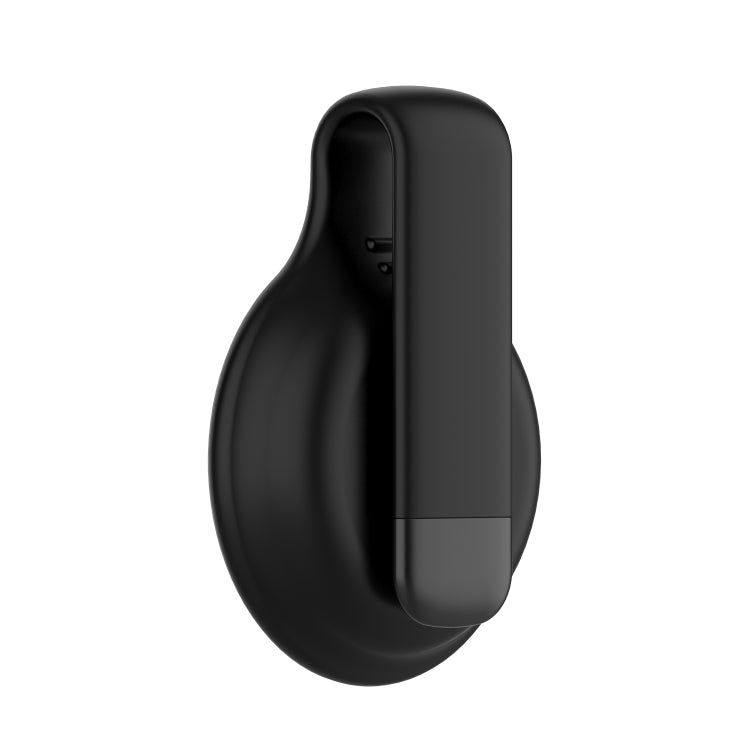 For AirTag Silica Gel Anti-scratch Shockproof Protective Cover Soft Case with Steel Clip
