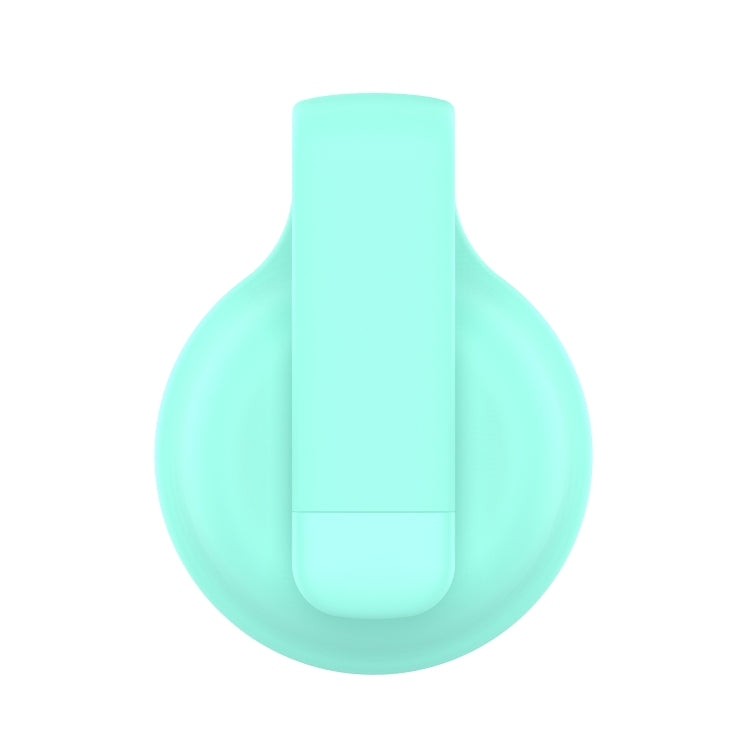 For AirTag Silica Gel Anti-scratch Shockproof Protective Cover Soft Case with Steel Clip