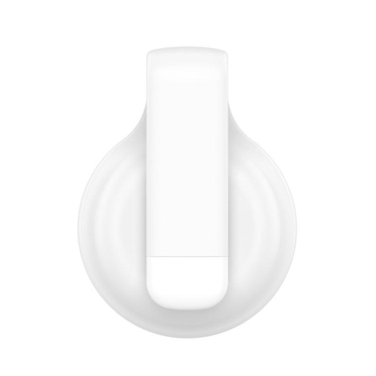 For AirTag Silica Gel Anti-scratch Shockproof Protective Cover Soft Case with Steel Clip