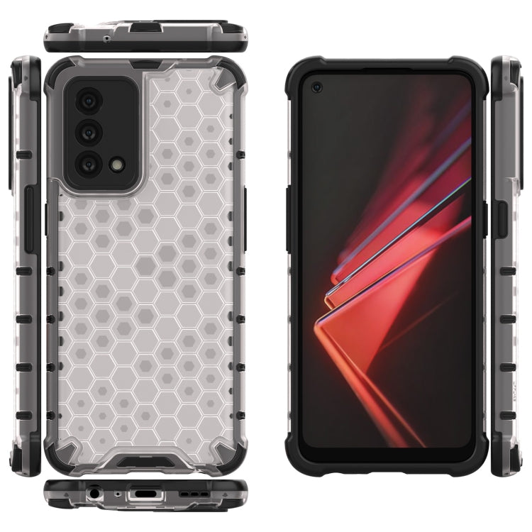 For OPPO K9 Shockproof Honeycomb PC + TPU Protective Case