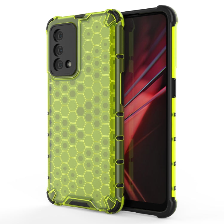For OPPO K9 Shockproof Honeycomb PC + TPU Protective Case