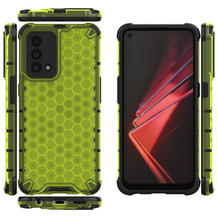 For OPPO K9 Shockproof Honeycomb PC + TPU Protective Case