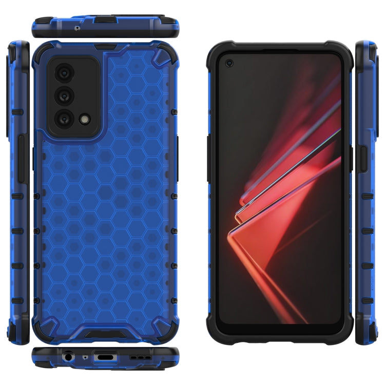 For OPPO K9 Shockproof Honeycomb PC + TPU Protective Case