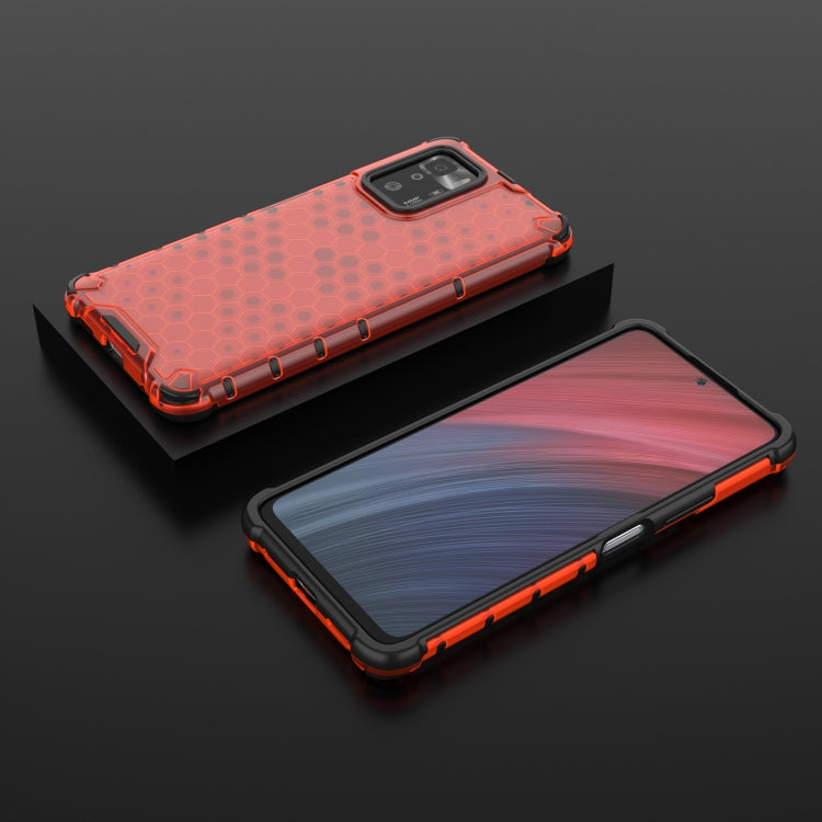 For Xiaomi Redmi Note 10 Pro 5G Shockproof Honeycomb PC + TPU Protective Case