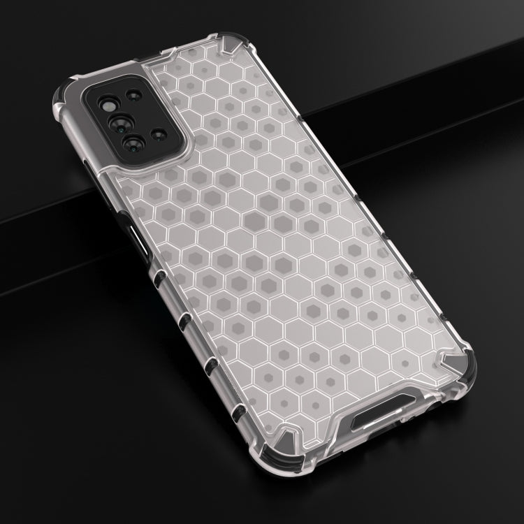 For Samsung Galaxy F52 5G Shockproof Honeycomb PC + TPU Protective Case