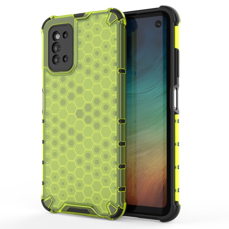 For Samsung Galaxy F52 5G Shockproof Honeycomb PC + TPU Protective Case