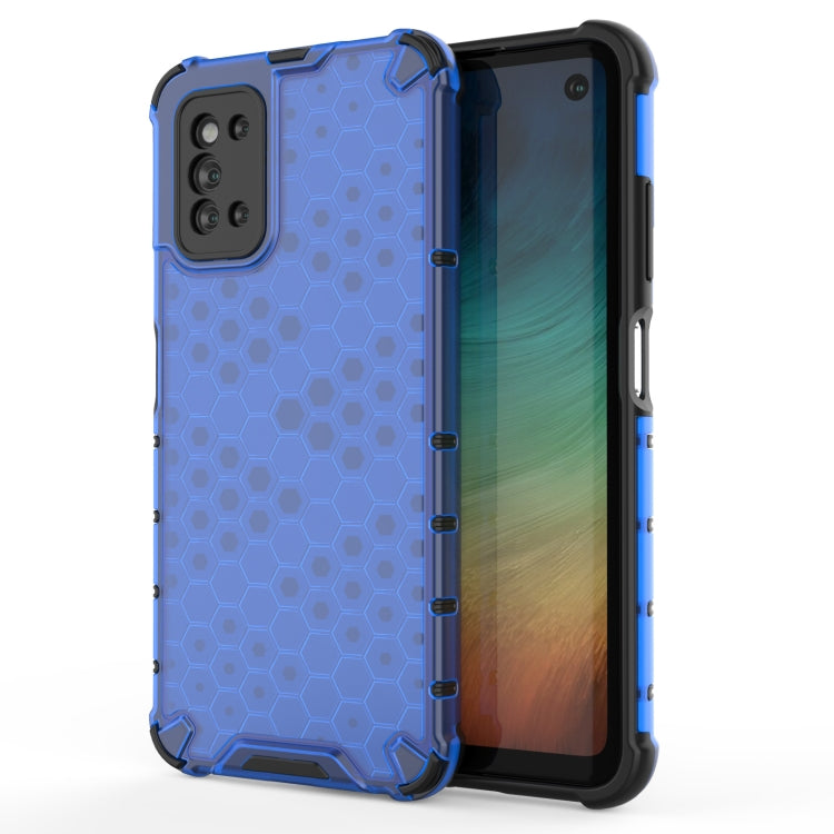 For Samsung Galaxy F52 5G Shockproof Honeycomb PC + TPU Protective Case