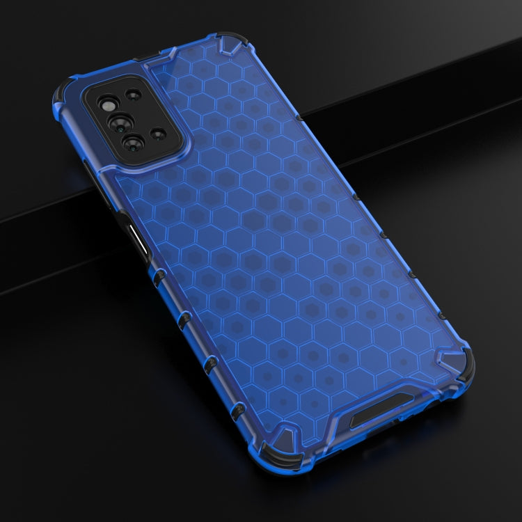 For Samsung Galaxy F52 5G Shockproof Honeycomb PC + TPU Protective Case