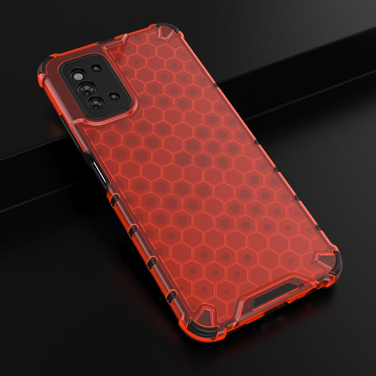 For Samsung Galaxy F52 5G Shockproof Honeycomb PC + TPU Protective Case