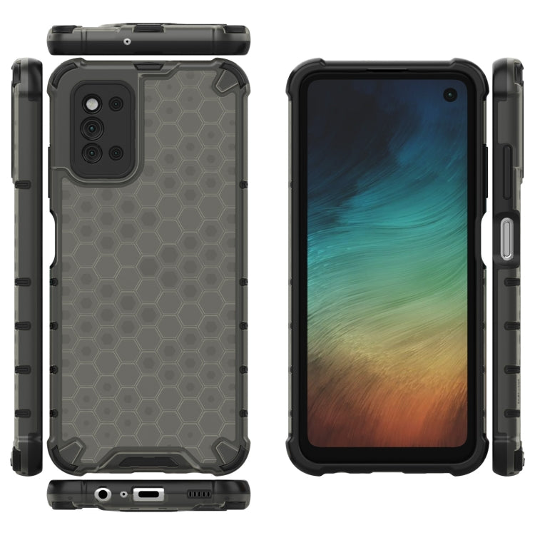 For Samsung Galaxy F52 5G Shockproof Honeycomb PC + TPU Protective Case