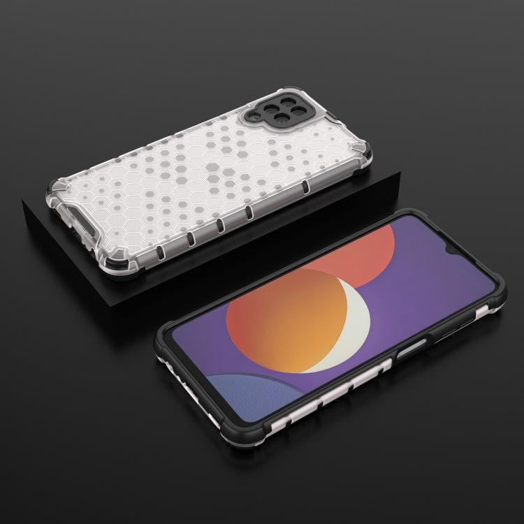 For Samsung Galaxy M12 Shockproof Honeycomb PC + TPU Protective Case