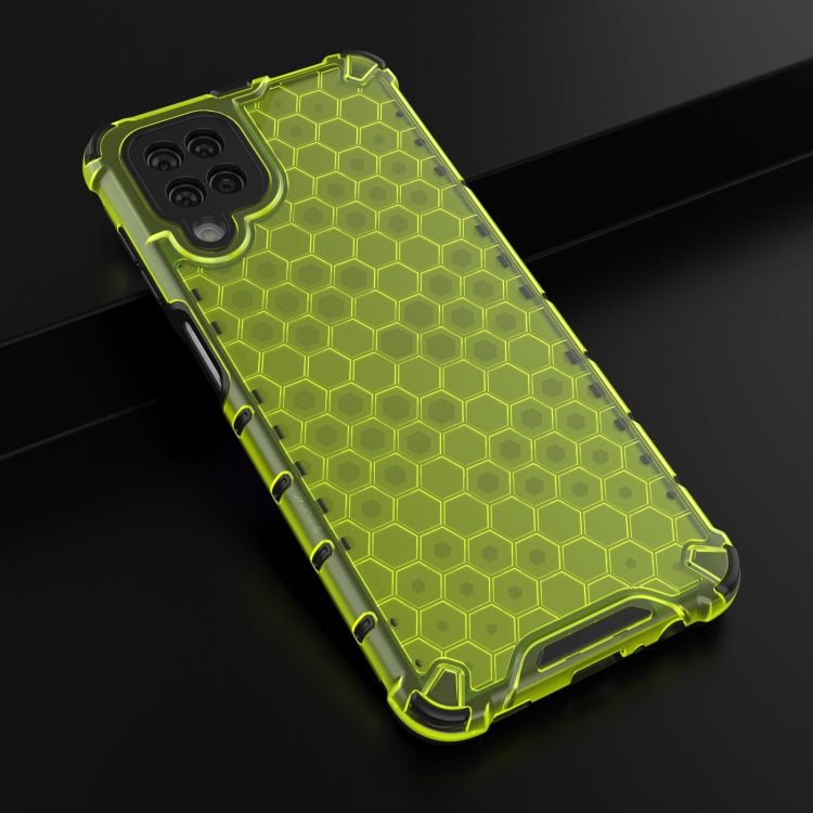 For Samsung Galaxy M12 Shockproof Honeycomb PC + TPU Protective Case