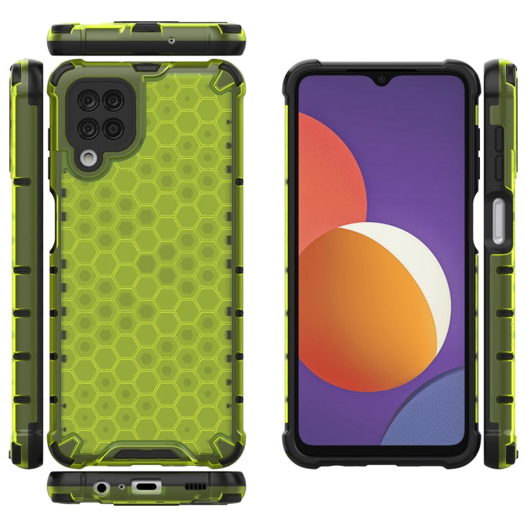 For Samsung Galaxy M12 Shockproof Honeycomb PC + TPU Protective Case