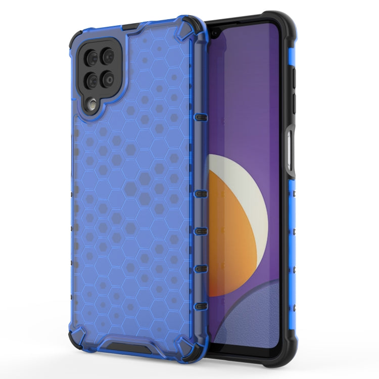 For Samsung Galaxy M12 Shockproof Honeycomb PC + TPU Protective Case
