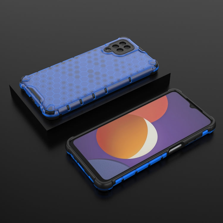 For Samsung Galaxy M12 Shockproof Honeycomb PC + TPU Protective Case