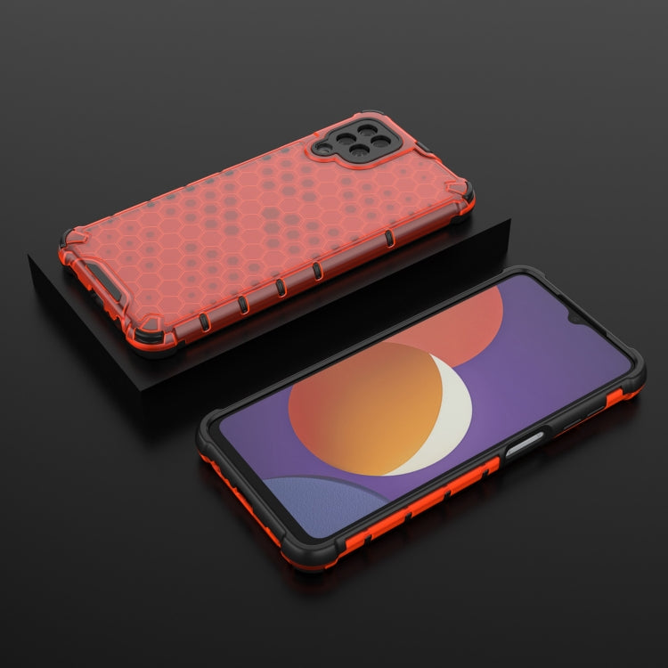 For Samsung Galaxy M12 Shockproof Honeycomb PC + TPU Protective Case