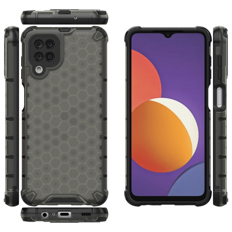 For Samsung Galaxy M12 Shockproof Honeycomb PC + TPU Protective Case
