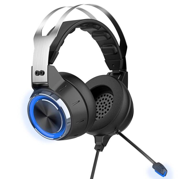 K15 3.5mm Single Plug Gaming Headset with Microphone & Light