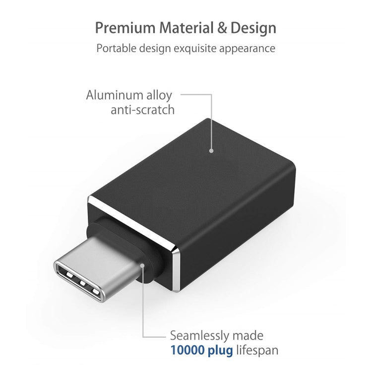 XQ-ZH005 USB 3.0 Female to USB-C / Type-C Male OTG Adapter