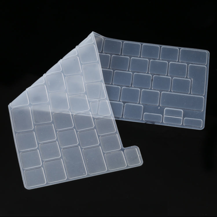 Laptop Crystal Keyboard Protective Film For MacBook Pro 13.3 inch A2338 / A2251 / A2289 2020 & Pro 16 inch A2141 EU Version (Transparent)