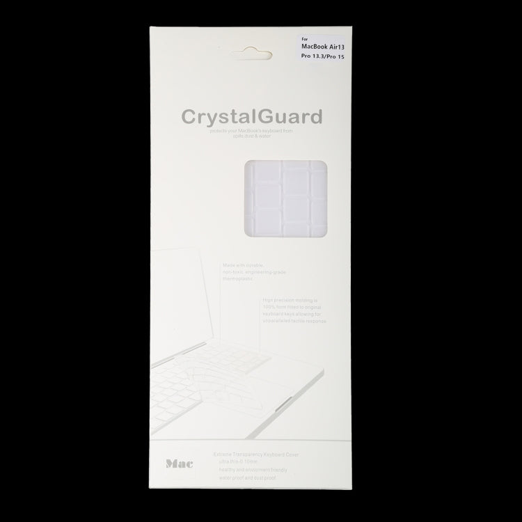 Laptop Crystal Keyboard Protective Film For MacBook Air 13.3 inch A1369 / A1466 & Pro 13.3 inch A1425 / A1502 / A1278 & Pro 15.4 inch A1398 / A1286 EU Version