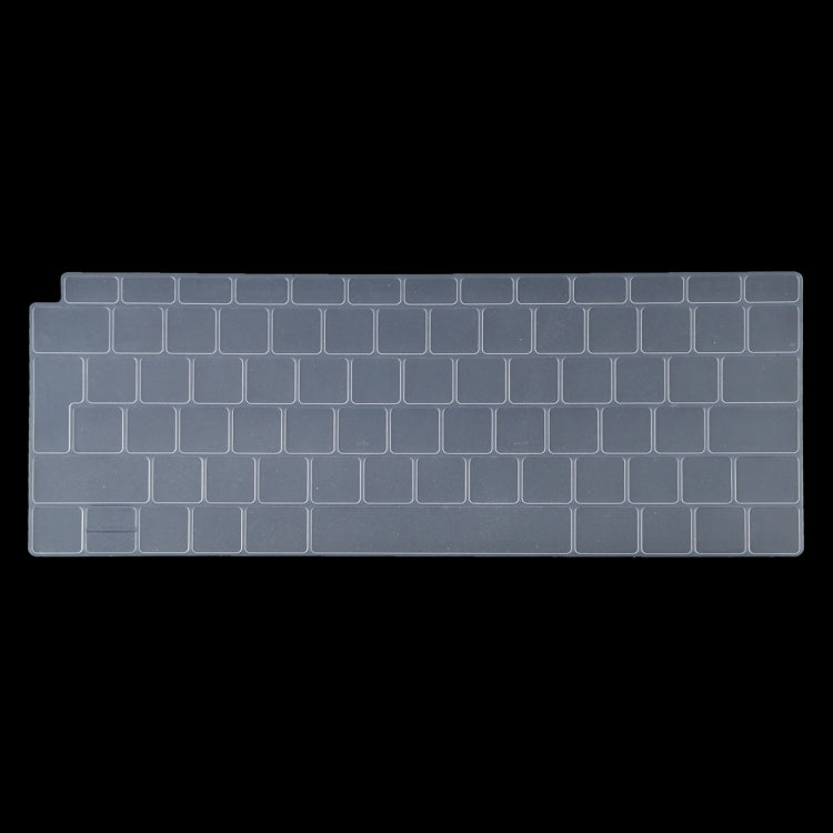Laptop Crystal Keyboard Protective Film For MacBook Air 13.3 inch A1932 2018 EU Version (Transparent)