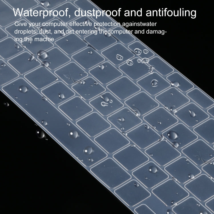 Laptop Crystal Keyboard Protective Film For MacBook Air 13.3 inch A2337 / A2179 2020 EU Version (Transparent)