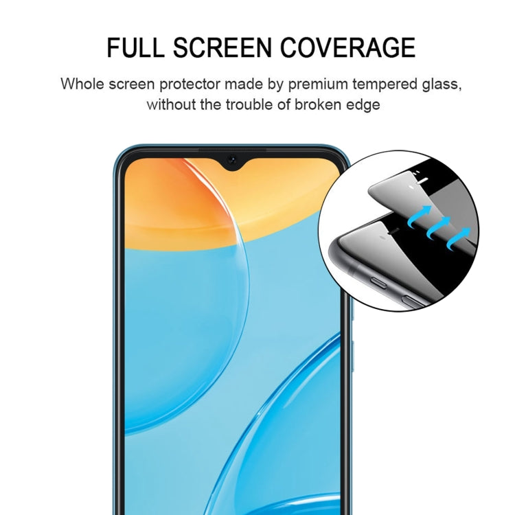 For OPPO A35 / A54S Full Glue Full Cover Screen Protector Tempered Glass Film