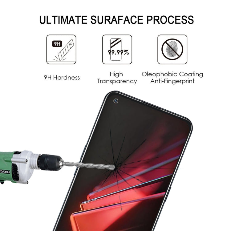 For OPPO K9 Full Glue Full Cover Screen Protector Tempered Glass Film
