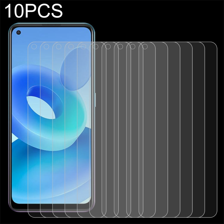 For OPPO A95 5G 10 PCS 0.26mm 9H 2.5D Tempered Glass Film