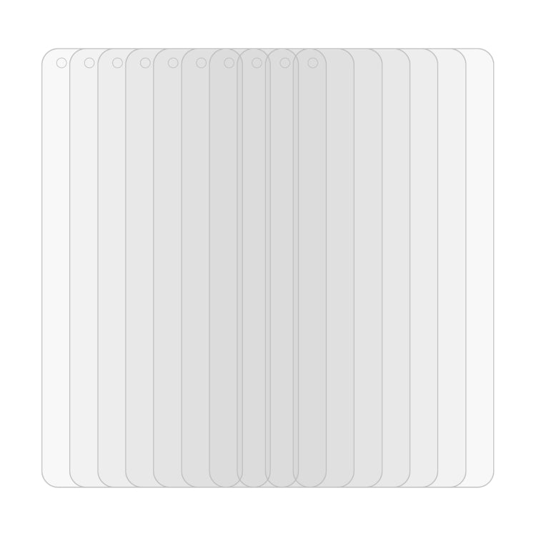 For OPPO K9 50 PCS 0.26mm 9H 2.5D Tempered Glass Film