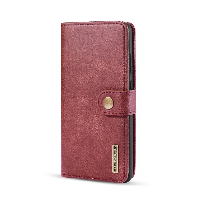 For Huawei Mate 30 DG.MING Crazy Horse Texture Flip Detachable Magnetic Leather Case with Holder & Card Slots & Wallet