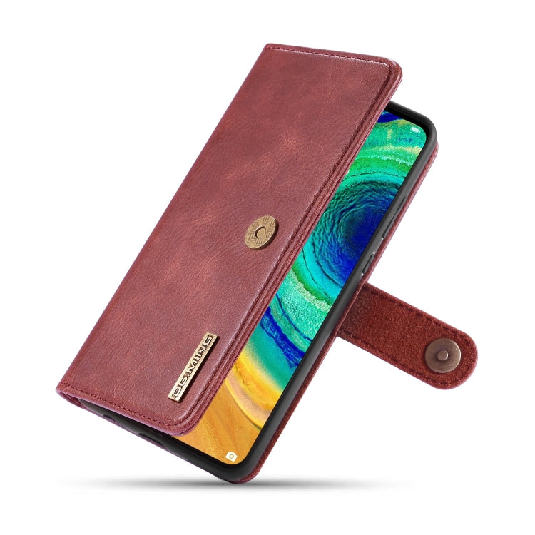 For Huawei Mate 30 DG.MING Crazy Horse Texture Flip Detachable Magnetic Leather Case with Holder & Card Slots & Wallet