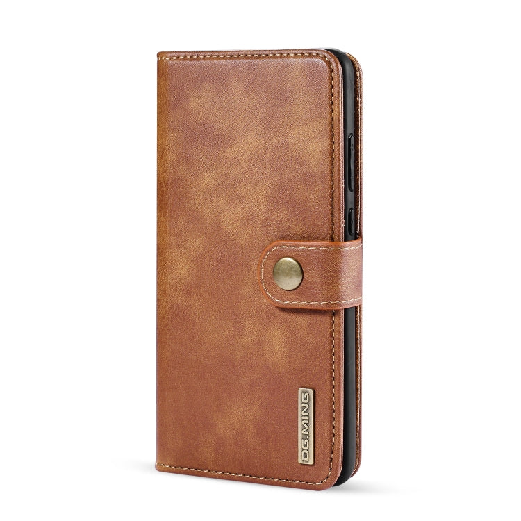 For Huawei Mate 30 DG.MING Crazy Horse Texture Flip Detachable Magnetic Leather Case with Holder & Card Slots & Wallet