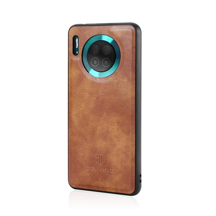 For Huawei Mate 30 DG.MING Crazy Horse Texture Flip Detachable Magnetic Leather Case with Holder & Card Slots & Wallet