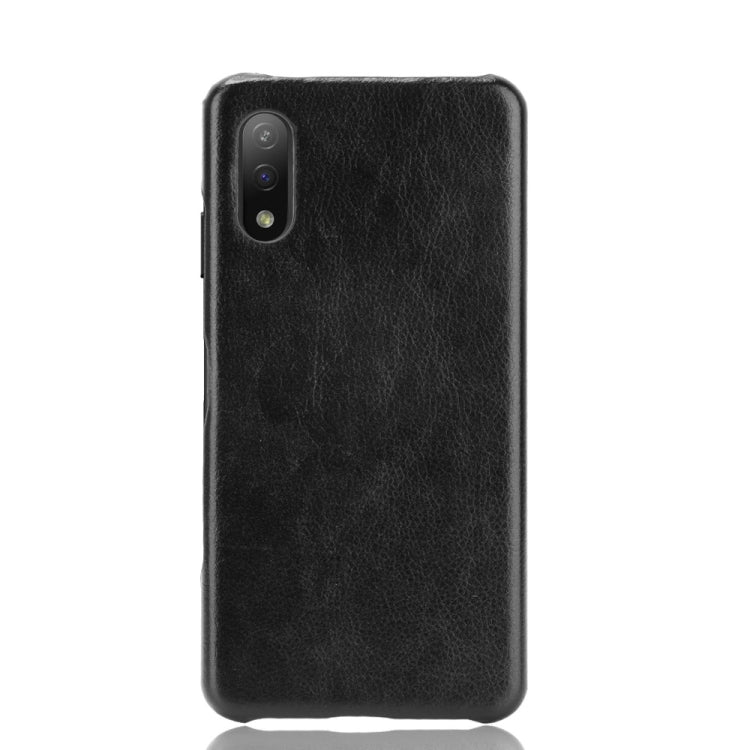For Sony Xperia Ace II Shockproof Litchi Texture PC + PU Case