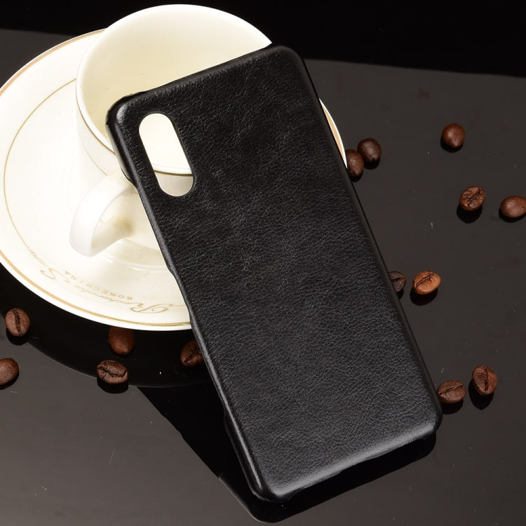 For Sony Xperia Ace II Shockproof Litchi Texture PC + PU Case