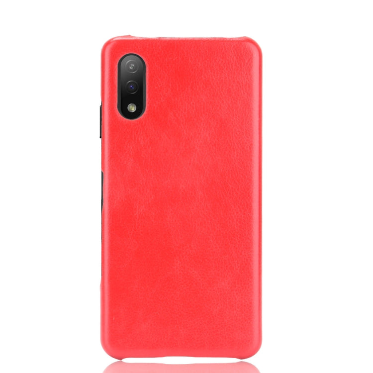 For Sony Xperia Ace II Shockproof Litchi Texture PC + PU Case