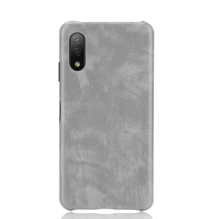 For Sony Xperia Ace II Shockproof Litchi Texture PC + PU Case
