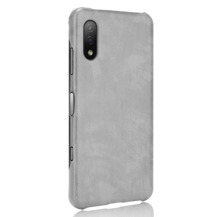 For Sony Xperia Ace II Shockproof Litchi Texture PC + PU Case