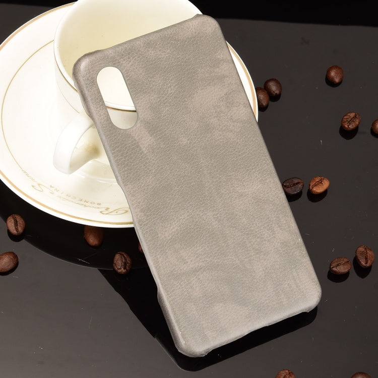 For Sony Xperia Ace II Shockproof Litchi Texture PC + PU Case