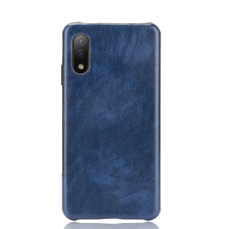 For Sony Xperia Ace II Shockproof Litchi Texture PC + PU Case