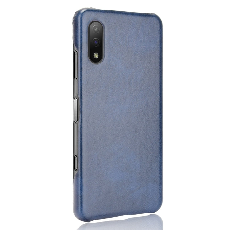 For Sony Xperia Ace II Shockproof Litchi Texture PC + PU Case