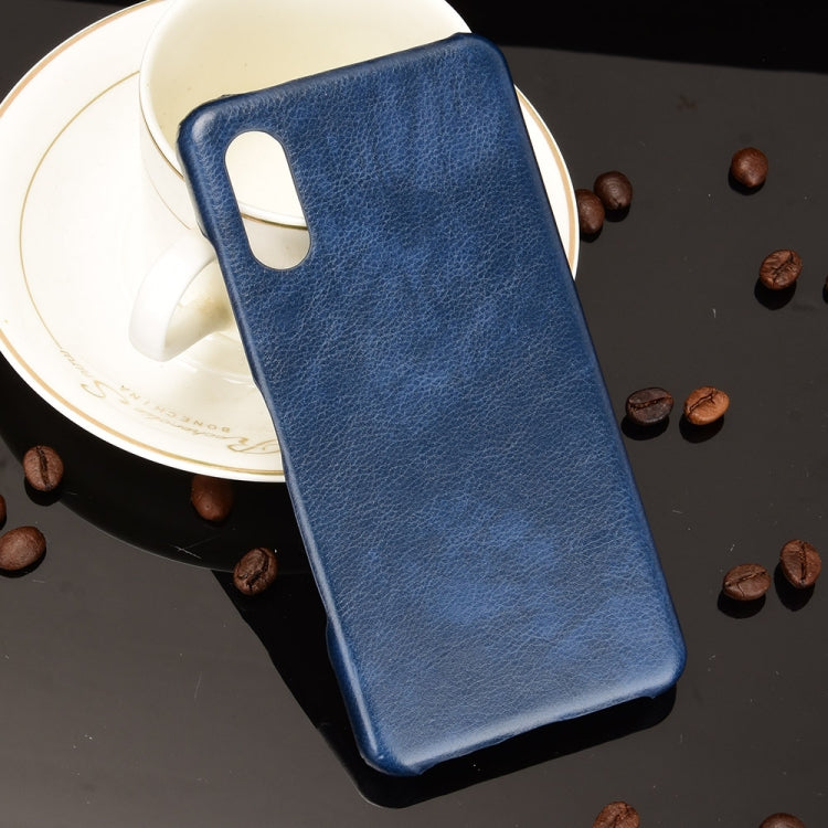 For Sony Xperia Ace II Shockproof Litchi Texture PC + PU Case