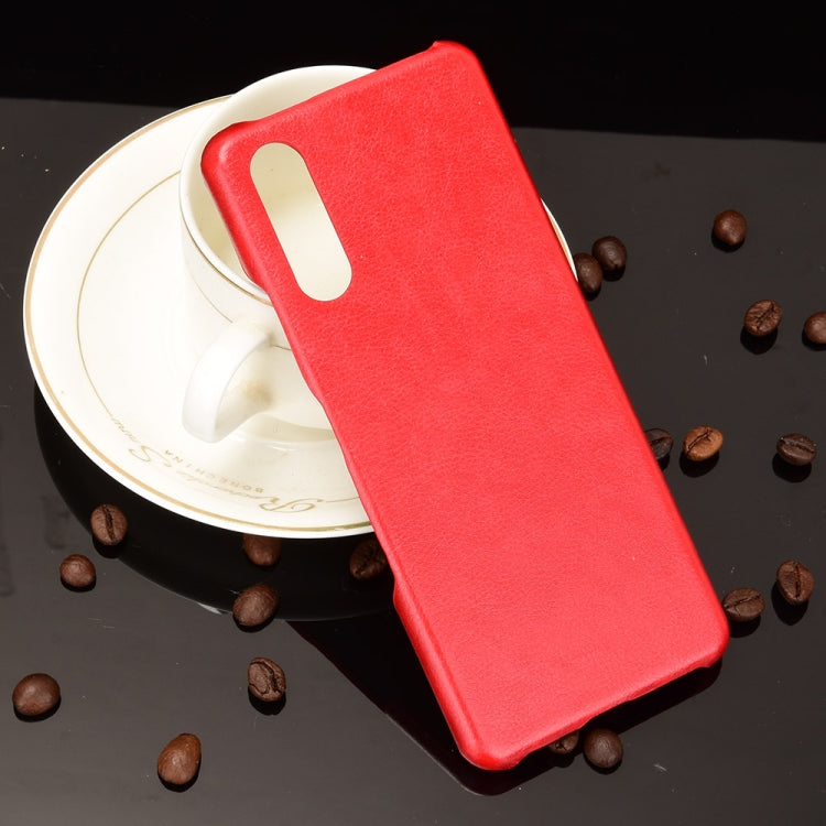 For Sony Xperia 10 III Shockproof Litchi Texture PC + PU Case