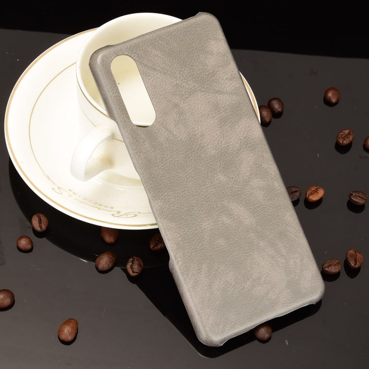 For Sony Xperia 10 III Shockproof Litchi Texture PC + PU Case