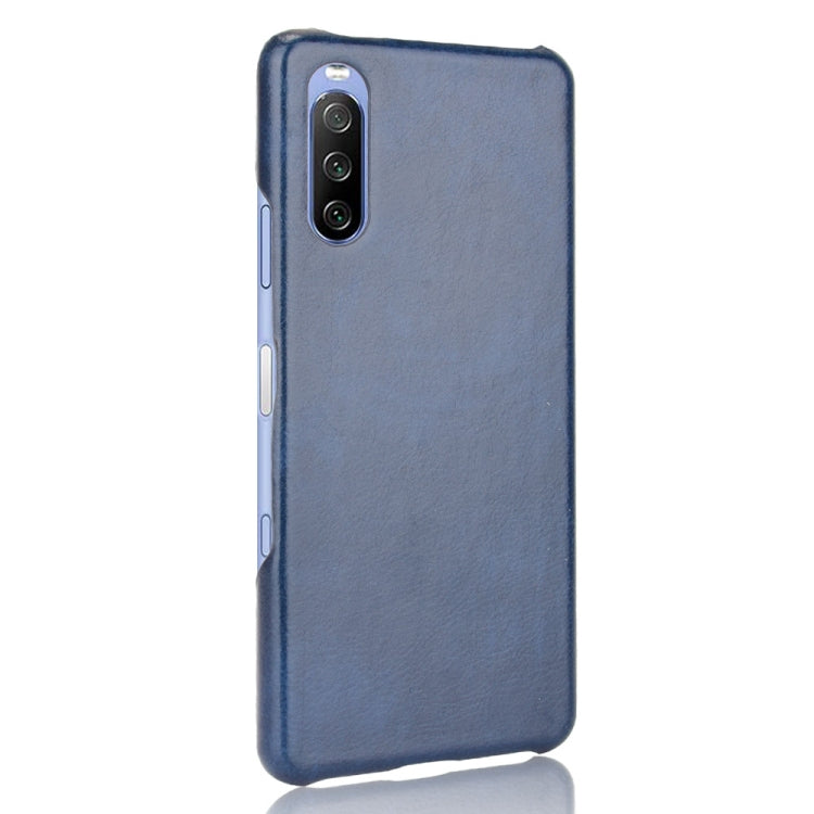 For Sony Xperia 10 III Shockproof Litchi Texture PC + PU Case